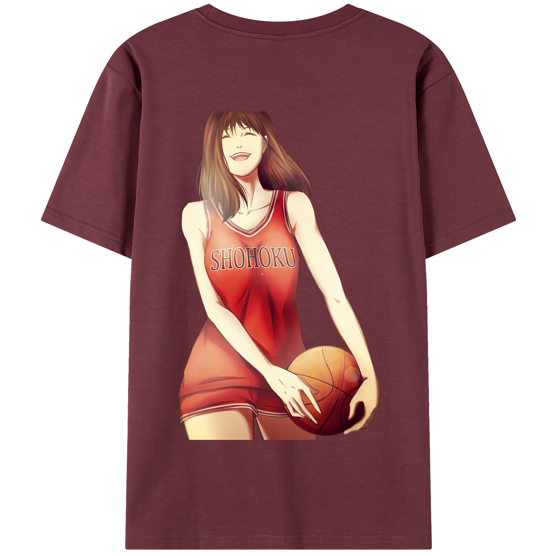 SLAM DUNK／スラムダンク 綿100％半袖Tシャツ（背面プリント）